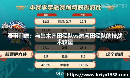 赛事前瞻：乌鲁木齐田径队vs漯河田径队的技战术较量